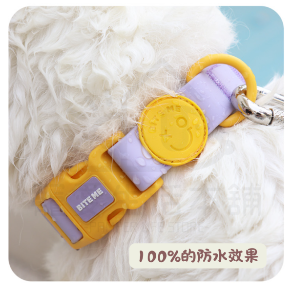 BITE ME馬卡龍防水項圈 狗項圈 貓項圈 寵物項圈 biteme：圖片 2