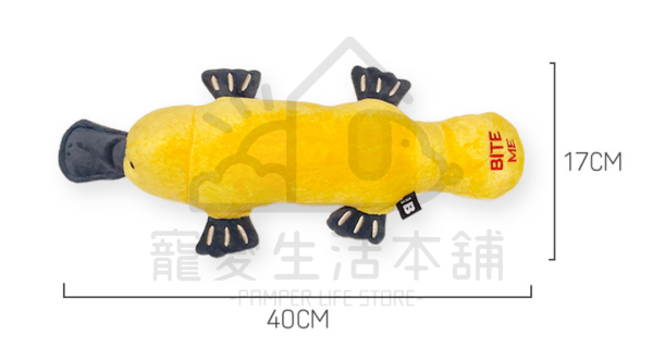 BITE ME鴨嘴獸發聲玩具 狗玩具 絨毛玩具 寵物玩具 biteme：圖片 6