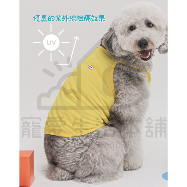 -大狗賣場-BITE ME 韓國涼感降溫T恤 正韓 寵物衣服 狗背心 寵物防曬 biteme：圖片 3