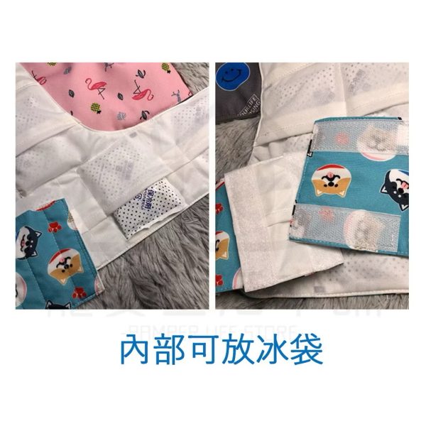 寵物降溫肚兜＋圍脖套裝 冰衣