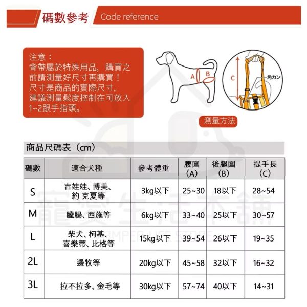 petio寵物後腳輔助帶