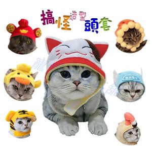 寵物搞怪造型頭套