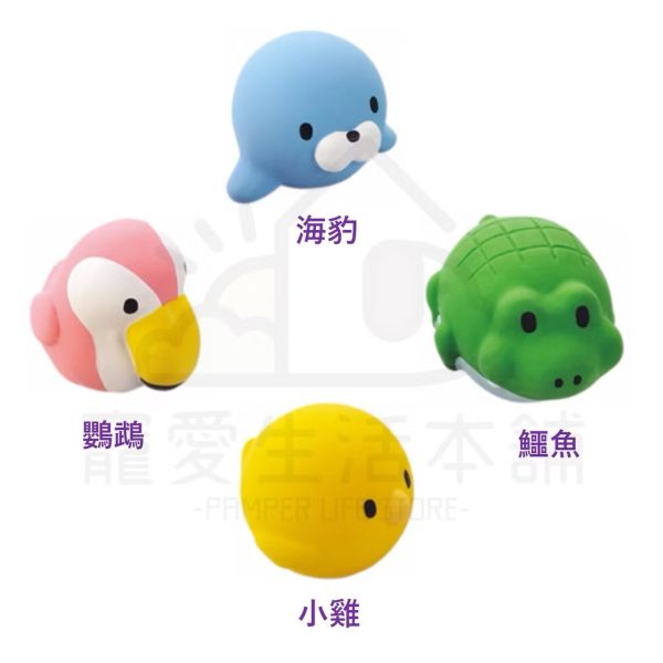 petio可愛動物乳膠發聲玩具3 petio可愛動物乳膠發聲玩具