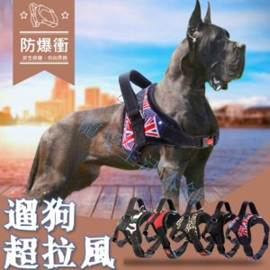 中大型犬防暴衝馬鞍型胸背帶