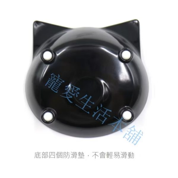 可愛貓咪造型寵物碗 密胺材質