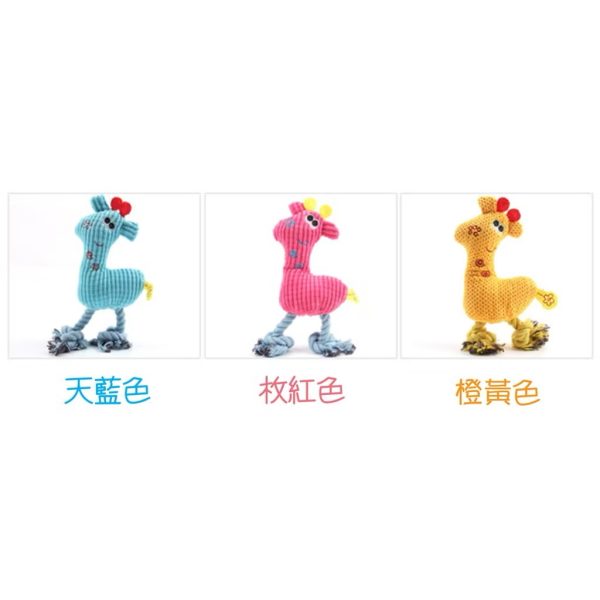 小鹿絨毛發聲玩具 狗狗玩具
