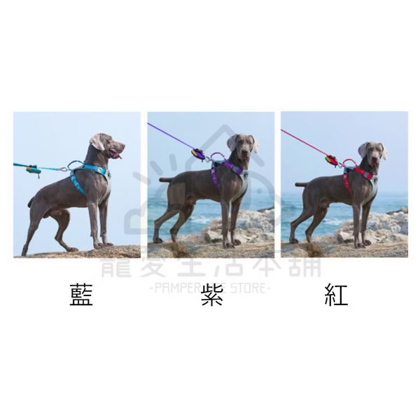 中大型犬防暴衝背心式胸背帶