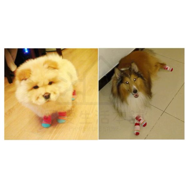 中大型犬專用可愛透氣棉襪 狗狗襪子