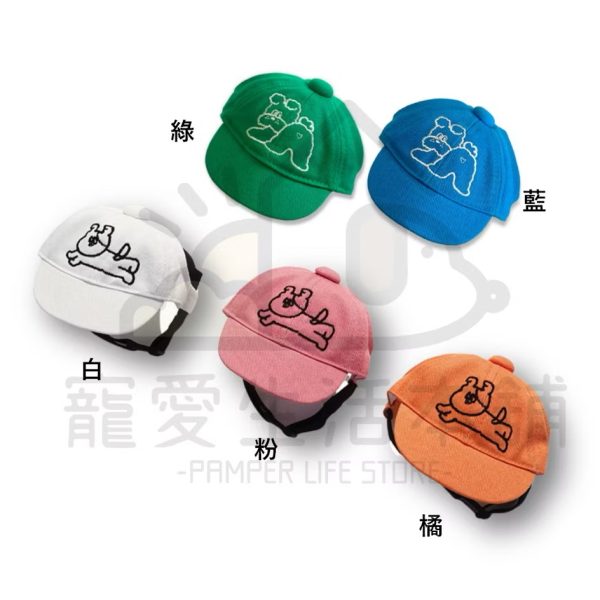 ins風寵物刺繡棒球帽