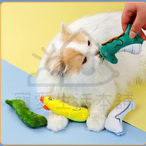 寵物迷你毛絨貓薄荷玩具