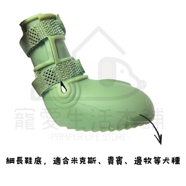 防滑矽膠雨鞋 窄身款_4 防滑矽膠雨鞋 窄身款